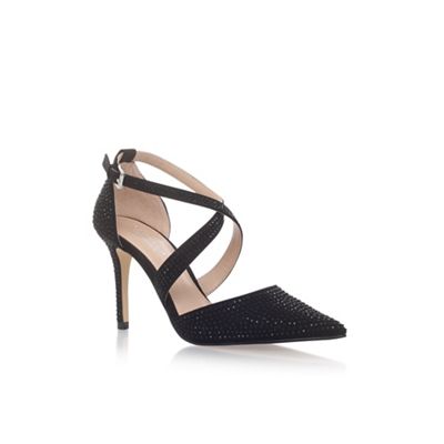 Carvela Black 'Kross' high heel sandals